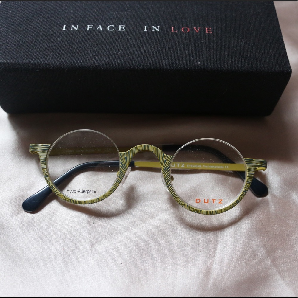 RARE Dutz Rimless Glasses